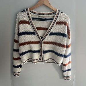 URBAN OUTFITTERS Stripe Cardi